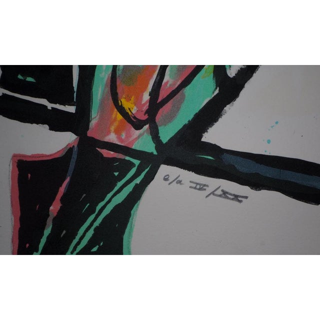 Modern Jacques Poli, Cohérence le monde, Lithograph For Sale - Image 3 of 9