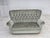 1960s, Danish 2-seater sofa. Light green furniture velour, ash wood legs, springs in the seat. Original good condition: no...