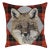 Fox of the Glen Tapestry Cushion With Feather Filler - 46x46cm (18"x18") For Sale