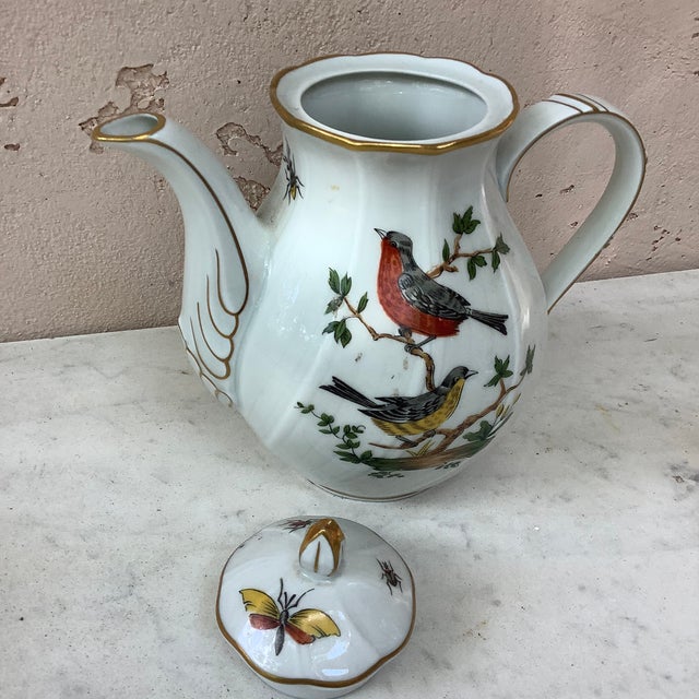 1950s Limoges Porcelain Teapot Chairish
