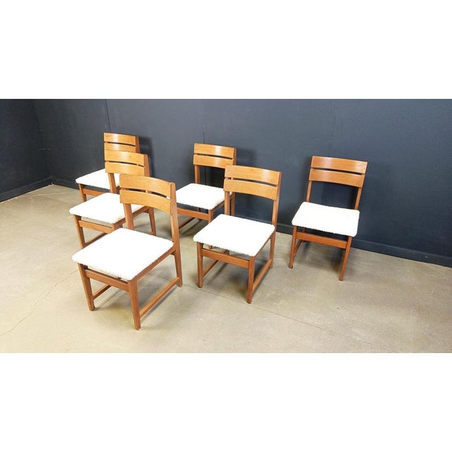 Vintage Brutalist Dining Chairs, 1970s, Set of 6 For Sale - Image 6 of 11
