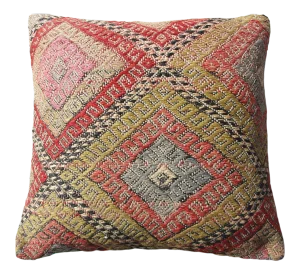 Kilim Rug Pillow Cover 16"