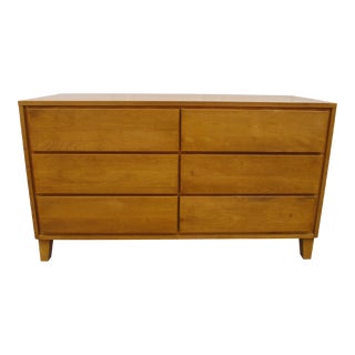 Conant Ball Maple Six Drawer Dresser -Attributed to Leslie Diamond For Sale
