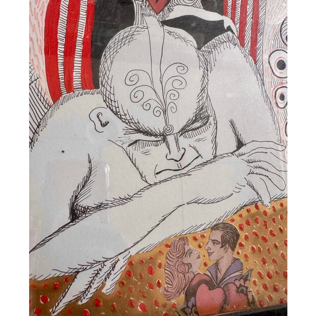 Abstract Expressionism Mix Media Graffiti by Vanessa Garcia For Sale - Image 3 of 5