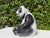 Vintage Large Crackle Glazed Seated Panda Ceramic Sculpture For Sale - Image 10 of 12