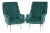 Mid Century Modern Style Armchairs Style of Marco Zanuso - A Pair For Sale