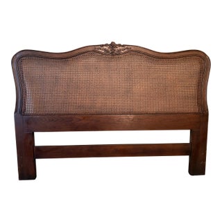Henredon French Cane Headboard 1970's For Sale