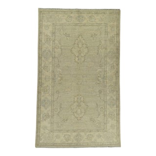 Oushak Rug 3'1" x 5'1" #21338 For Sale