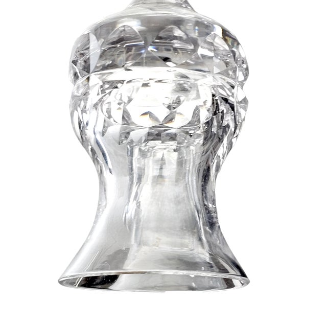 Kosta Boda Kosta Boda Prince Crystal Candlestick Holder 7" #66200 For Sale - Image 4 of 6