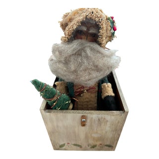 Father Christmas Jack in the Box by Herb & Gloria Surman For Sale
