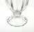 1970s Vintage Clear Ribbed Footed Juice Tumbler Glasses - Set of 8 For Sale In Dallas - Image 6 of 7