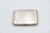 Rectangular Silver Cigarette Case with Rounded Corners For Sale - Image 3 of 3