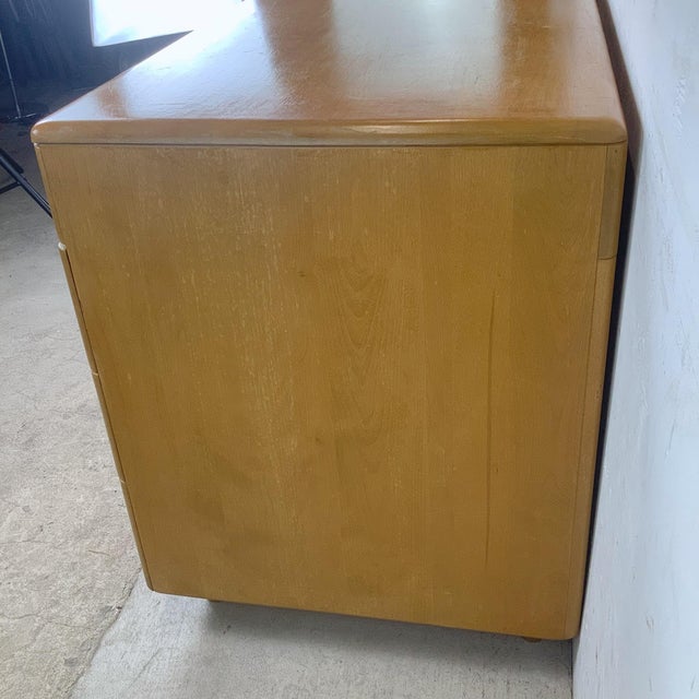 Mid-Century Heywood-Wakefield Wheat Desk by Alexis De Sakhnoffsky For Sale - Image 13 of 18