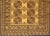 Hand-Knotted Ersari Rug in Wool With Gul Design in Marigold and Brown 5'2 X 7'8 For Sale - Image 4 of 12