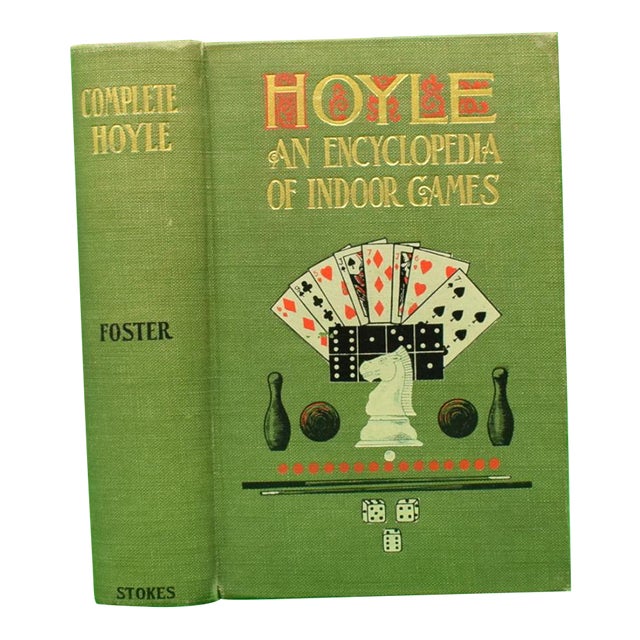 "Foster's Complete Hoyle: An Encyclopedia of All the Indoor Games Played at the Present Day" 1897 Foster, r.f. For Sale