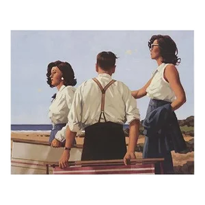 Jack Vettriano Young Hearts, 2003 Lithograph