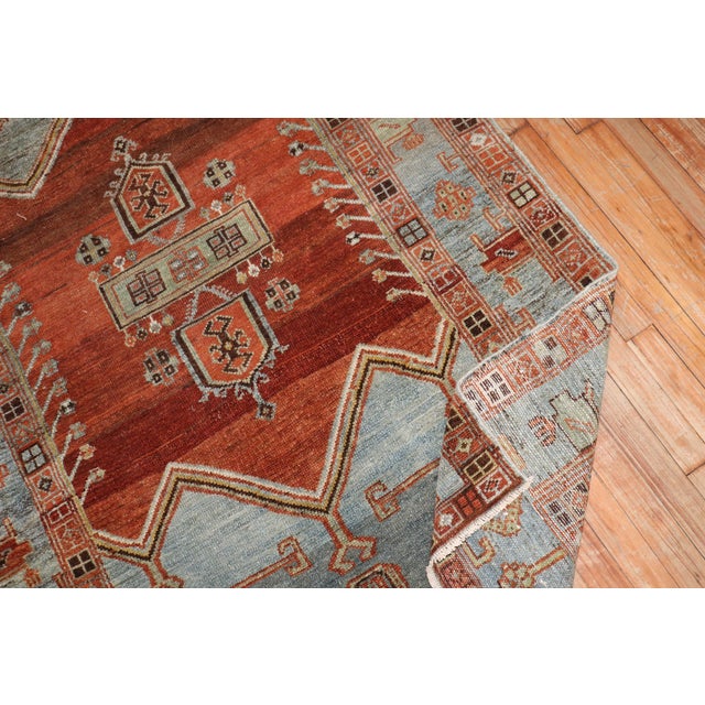 Zabihi Collection Tribal Persian Kurd Rug For Sale In New York - Image 6 of 10