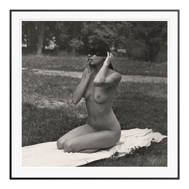 Dasha and Mari 'The Dreamer Ii' Limited Edition Print Framed in Black For Sale