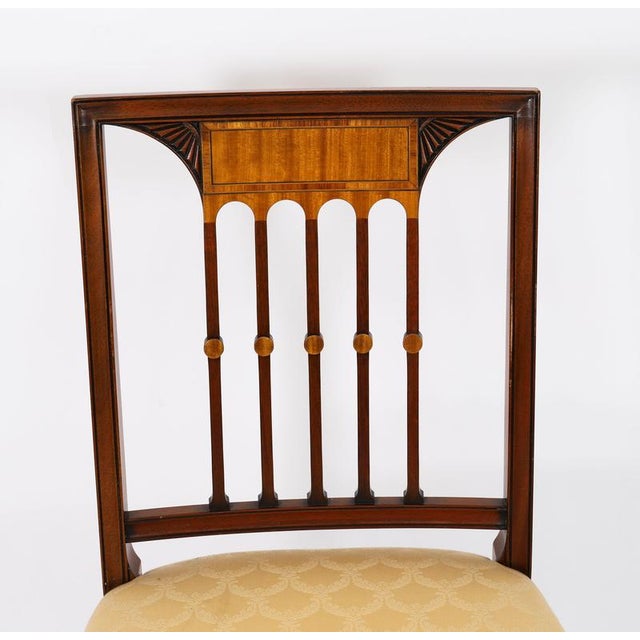 Brown Vintage 20th Century Jupe Table, Chairs, Bookcases & Chiffonier from Harrods, Set of 16 For Sale - Image 8 of 17