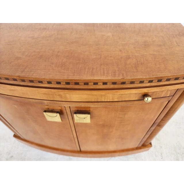 1980s Hickory White Genesis Collection Biedermeier Nightstand Side Table For Sale - Image 13 of 18