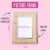 2020s Raffia & Gold 4x6 Picture Frame For Sale - Image 5 of 6