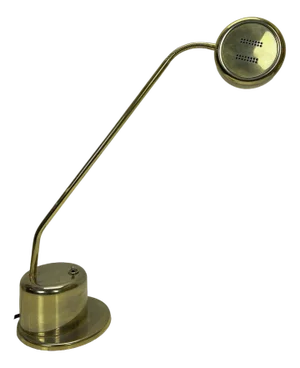 Dutch Brass Desk Lamp by Vrieland, 1970s
