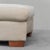 Velvet Ottoman with Wooden Feet, 1970s For Sale - Image 4 of 9