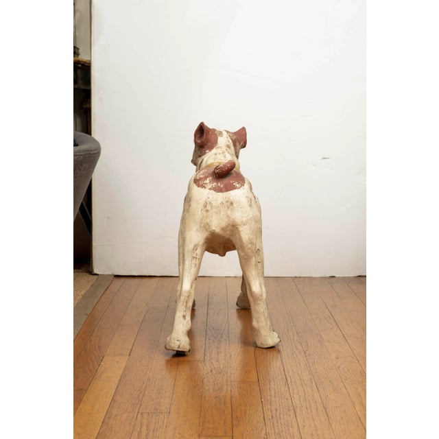 Vintage Terracotta Terrier Sculpture For Sale - Image 4 of 8