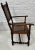 American Antique 18th Century Barley Twist Cane Arm Chair For Sale - Image 3 of 5