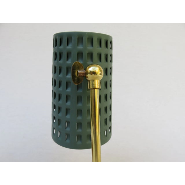 Brown Scandavian Teak Veneered Table Lamps, Set of 2 For Sale - Image 8 of 16