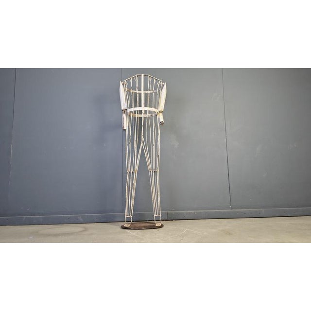 Vintage Metal Wire Mannequin, 1930 For Sale - Image 9 of 12