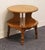 ETHAN ALLEN Heirloom Nutmeg Maple Colonial Early American 25" Round Tiered Accent End Table 1528 28.25" High 25.5" Wide...