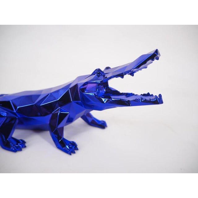Purple Resin Croco Spirit from Richard Orlinski For Sale - Image 4 of 8