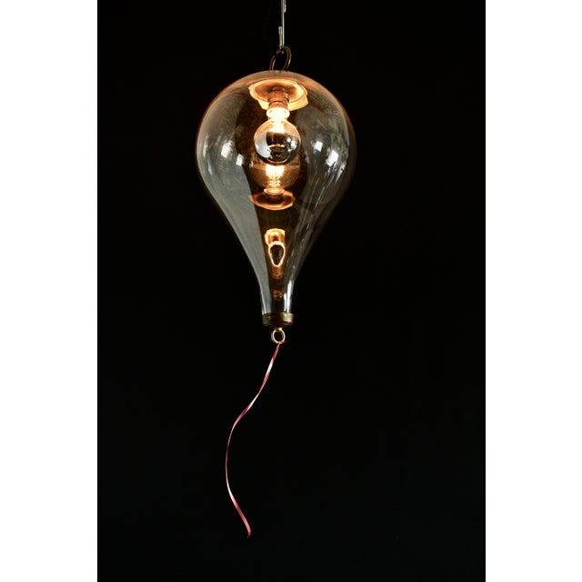 Transparent Vintage Balloon Pendant From Chimera Watts For Sale - Image 8 of 9