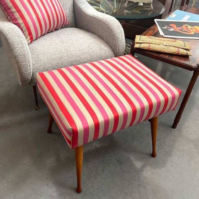 Wood Set of Footstool by Fratelli Reguitti, 1950s For Sale - Image 7 of 15