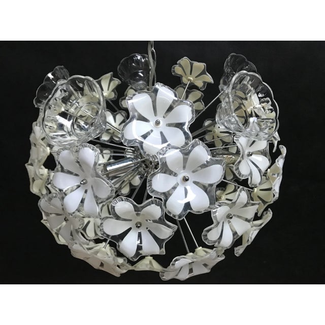 Sputnik Chrome Ceiling Lamp, 1970s For Sale - Image 11 of 18