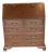 1980s Mahogany Secretary Desk / Dresser – Made in South Korea For Sale