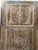 Spanish Style Vintage Sunburst Carved Wooden Door Panel 80x34 For Sale - Image 4 of 12