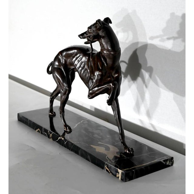 Le Lévrier, Late 1800s, Cast Iron For Sale - Image 3 of 18