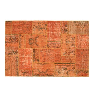 1950s Turkish Patchwork Rug For Sale