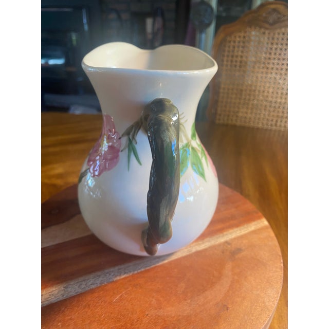 Franciscan China 1980s Franciscan Desert Rose 28 Oz Pitcher For Sale - Image 4 of 11