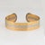 1980s Circa 1980s Cartier Double C Diamond Bracelet 18k Tri Gold Cuff Vintage Fine Jewelry For Sale - Image 5 of 5