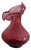 Vintage Fenton Cranberry Jack in the Pulpit Pilgrim Art Glass decor For Sale