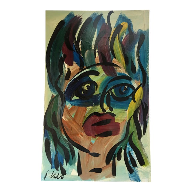 Abstract Painting by Peter Keil For Sale