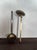 Antique 19th-century hand-forged iron ladle and perforated skimmer with brass accents, showcasing exceptional...