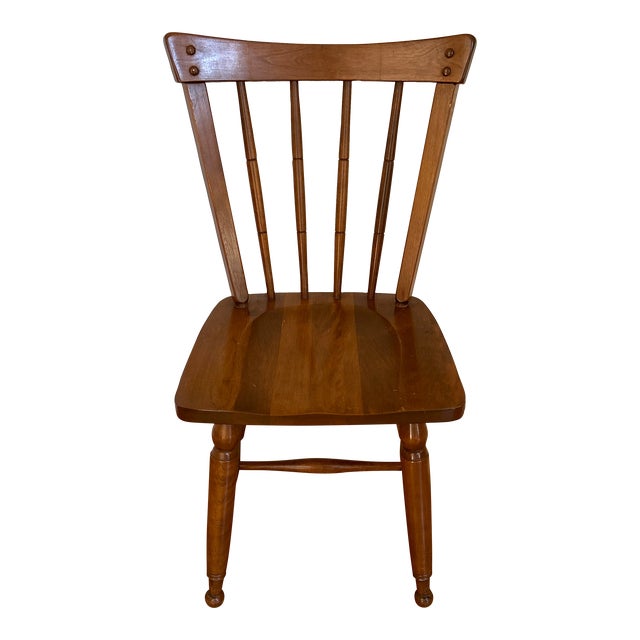Vintage Ethan Allen by Baumritter Heirloom Maple Chair Chairish