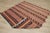 1960s Turkish Red Hand Knotted Kilim Square Rug For Sale In Sacramento - Image 6 of 13