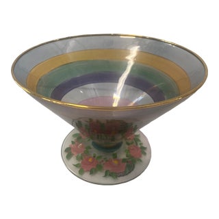 1980s Mackenzie-Childs Sorbet Compote For Sale