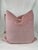 Velvet in Pink Slipper 22” Pillows- a Pair For Sale - Image 4 of 4