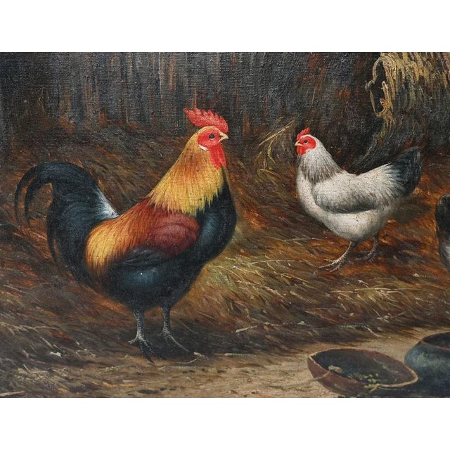 Edgar Hunt, Farm Yard, 1980s, Oil For Sale - Image 5 of 9